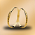 PAR DE ALIANÇAS DE CASAMENTO, OURO 18K, 2MM - Imagem 1