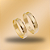 PAR DE ALIANÇAS DE CASAMENTO, OURO 18K, 4MM - Imagem 1