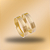 PAR DE ALIANÇAS DE CASAMENTO, OURO 18K, 4MM - Imagem 1