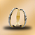 PAR DE ALIANÇAS DE CASAMENTO, OURO 18K, 2,7mm - Imagem 1