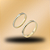 DUPLICADO - PAR DE ALIANÇAS DE CASAMENTO, OURO 18K, 3mm , COM zircônia - Imagem 1