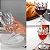 Taças De Vidro Diamante Agua/ Suco/ Vinho Jogo 6 Unid. 260ml - Imagem 3