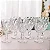 Taças De Vidro Diamante Agua/ Suco/ Vinho Jogo 6 Unid. 260ml - Imagem 2