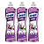 Kit 3 Detergente Gel Concentrado Uva e Orquídea 400ml - Imagem 1