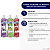Kit 3 Detergente Gel Concentrado: Uva, Limão e Cereja 400ml - Imagem 3