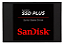 SSD 1TB Sata 3.0 6 GB/s Interno SanDisk Plus SDSSDA-1T00-G27 2,5 Polegadas Velocidade de Leitura Até 535 MB/s e Gravação Até 350 MB/s Preto - Imagem 2