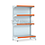 GÔNDOLA FIT 40 PONTA CENTRAL 1,37X0,78X0,30 0,40 C4 - Imagem 1