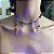 Gargantilha Punk Rock Choker Arame Farpado - Imagem 1