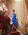vestido franjas azul - Imagem 1