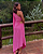 vestido assimétrico manga rosa - Imagem 3