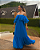 vestido babados azul - Imagem 4