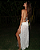 vestido crochê hot pant branco - Imagem 3