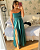 vestido busto drapeado verde - Imagem 2