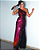 vestido degradê cristais - Imagem 1