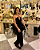 vestido detalhe argola preto - Imagem 1