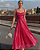 vestido midi paete rosa - Imagem 2