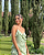 vestido babados verde água - Imagem 1