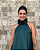 vestido gola removível verde - Imagem 3