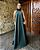vestido gola removível verde - Imagem 4