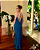 vestido costas aberta azul - Imagem 1
