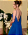 vestido costas aberta azul - Imagem 3