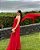 vestido tomara que caia capa vermelho - Imagem 1
