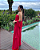vestido tomara que caia capa vermelho - Imagem 5