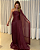 vestido lurex vinho - Imagem 1