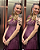 vestido lurex vinho - Imagem 2