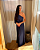 vestido um ombro só azul - Imagem 2