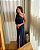vestido um ombro só azul - Imagem 1