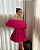vestido curto bufante rosa - Imagem 3