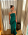 vestido amarração pescoço verde - Imagem 2