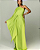 vestido um ombro só verde lima - Imagem 3
