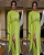 vestido um ombro só verde lima - Imagem 2
