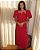 vestido decote coração vermelho - Imagem 4