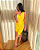 vestido barbatanas mini verde - Imagem 1