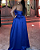 vestido bordado longo azul - Imagem 2