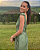 vestido sereia trançado verde - Imagem 4