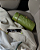 bolsa clutch cilindro verde - Imagem 1