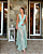 vestido crochet verde água - Imagem 2