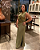 vestido sem manga verde oliva - Imagem 1