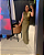 vestido sem manga verde oliva - Imagem 2