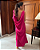 vestido longuete laço no ombro rosa - Imagem 2