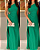 vestido detalhe lateral verde - Imagem 2