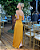 vestido longo com pedrarias amarelo - Imagem 2