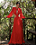 vestido costas abertas vermelho - Imagem 5