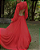 vestido costas abertas vermelho - Imagem 4