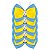 Borboleta Básica Tecido Macho Azul Oceano 5UN (Alt 6,5cm Larg 8,5cm Pescoço 20 a 50cm) - Imagem 1