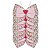 Borboleta Essencial Fêmea Floral Rosa 5UN (Alt 6,5cm Larg 8,5cm Pescoço 20 a 5050ccm) - Imagem 1